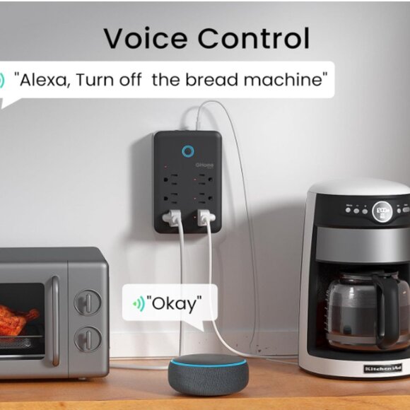 GHome Smart Plug Outlet Extender - Picture 4 of 6